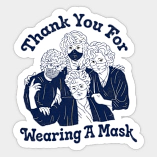 Golden Girls - TYFWAM Sticker